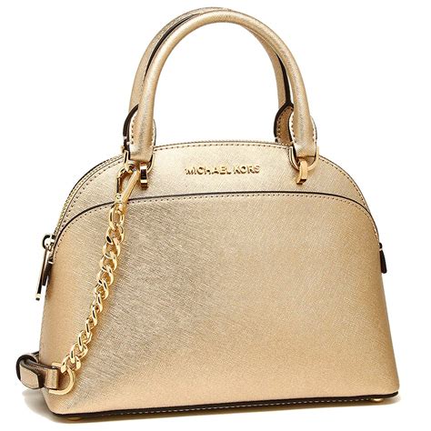 michael kors gold mini bag